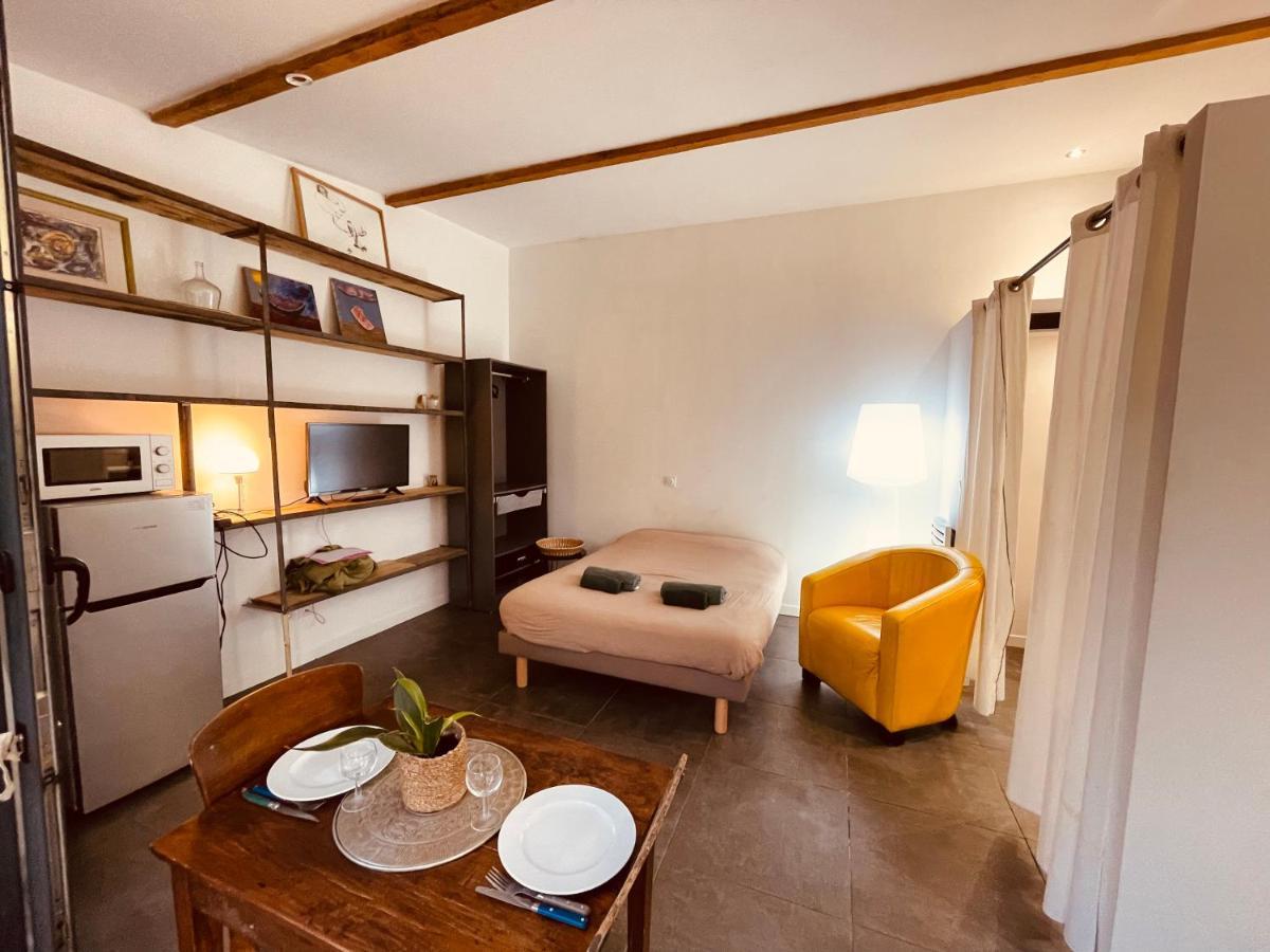 Charmant Studio Loft - Mas Bois Fontaine Nimes Bagian luar foto